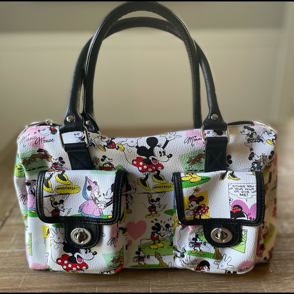 Disney Comic Mickey & Minnie Retro Purse